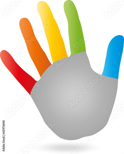 Fünf, Hand, Physiotherapie, Heilpraktiker
