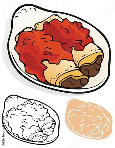 Enchilada Plate