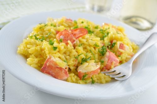 Lobster risotto