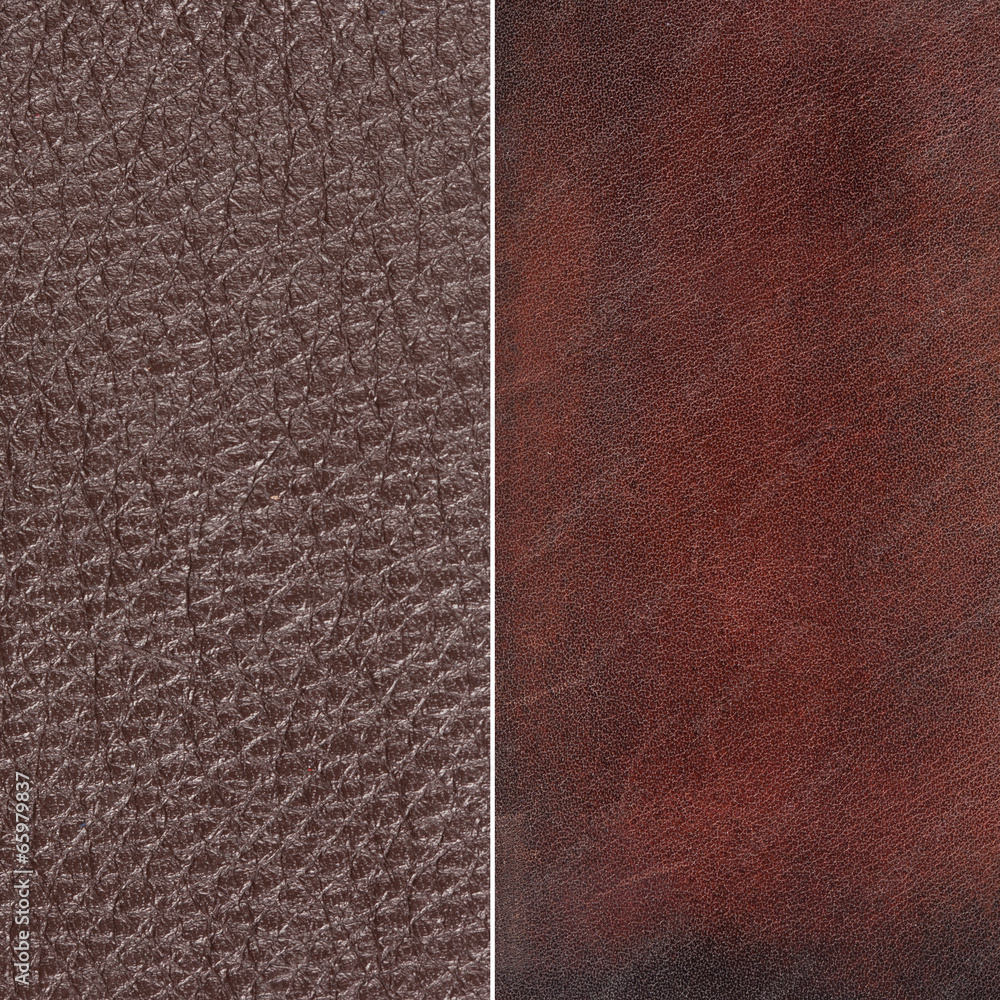 Fototapeta premium Brown leather texture