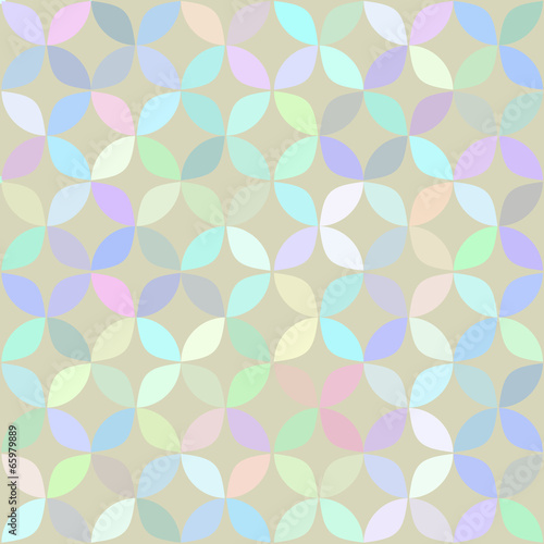 Wallpaper Mural Colorful geometrical pattern Torontodigital.ca