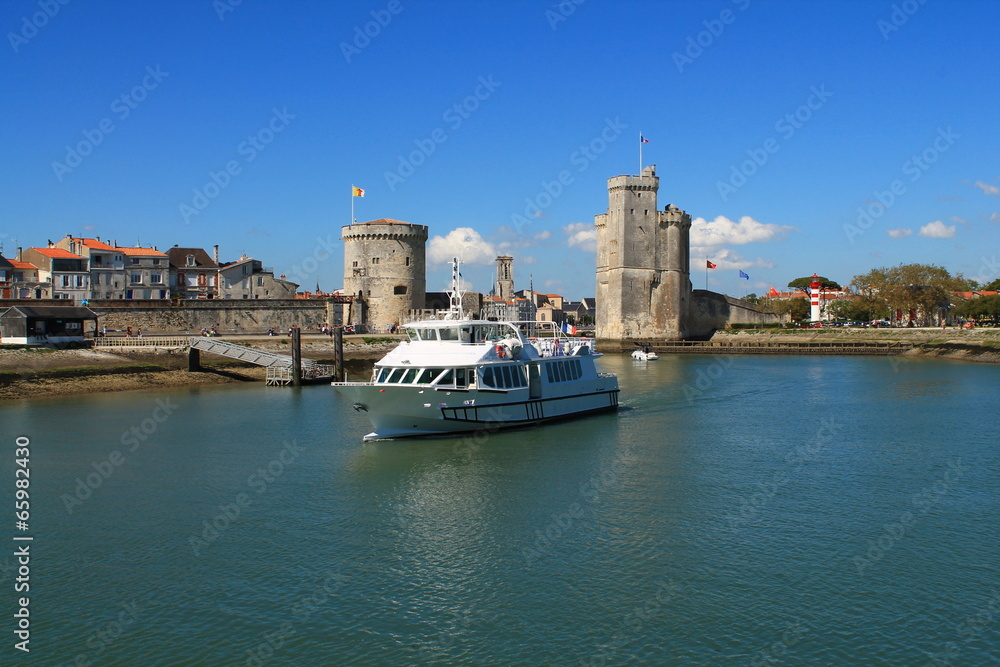 Promenade en bateau à La Rochelle