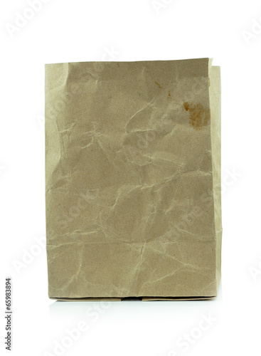 recycle brown paper bag