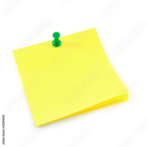 Yellow Sticky Note