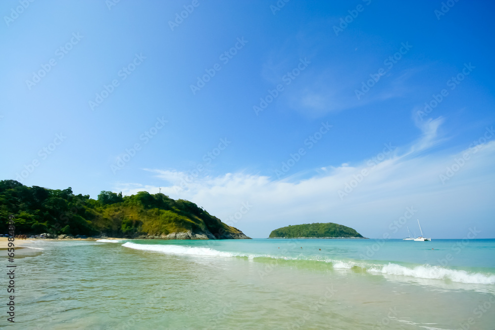 Naiharn beach, phuket island, thailand Naiharn beach, phuket island, thailand