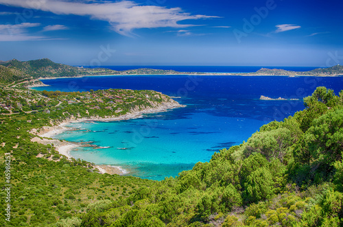 South coast of Sardinia Island, Italy © krivinis