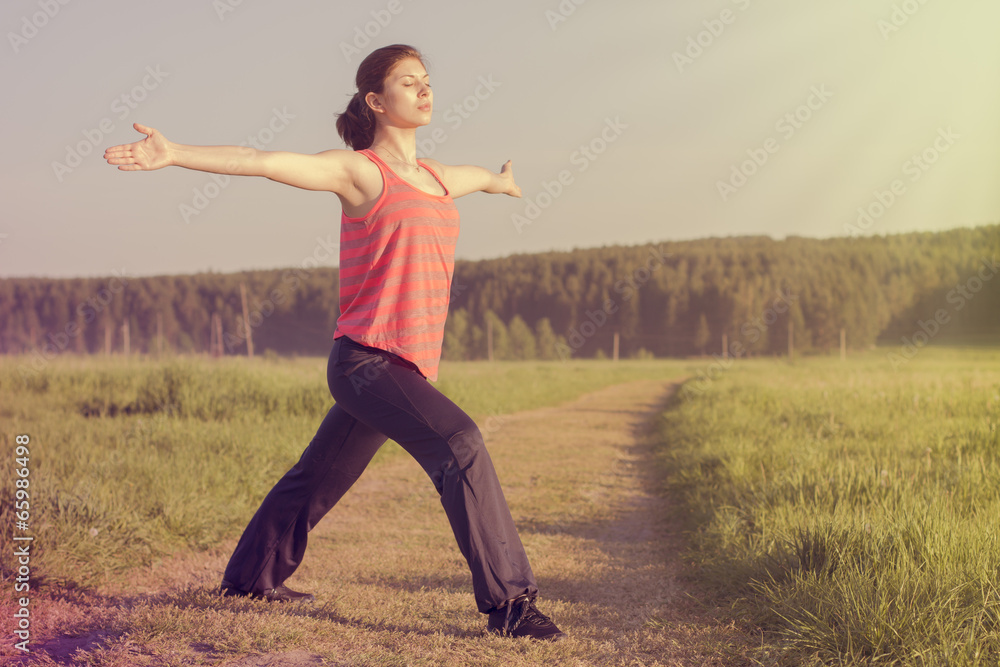healthy lifestyle young sporty woman Outdoors healthy lifestyle young sporty woman Outdoors