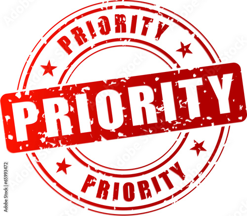 Vector priority stamp