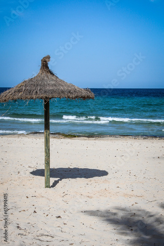 Sunshade on the Beach