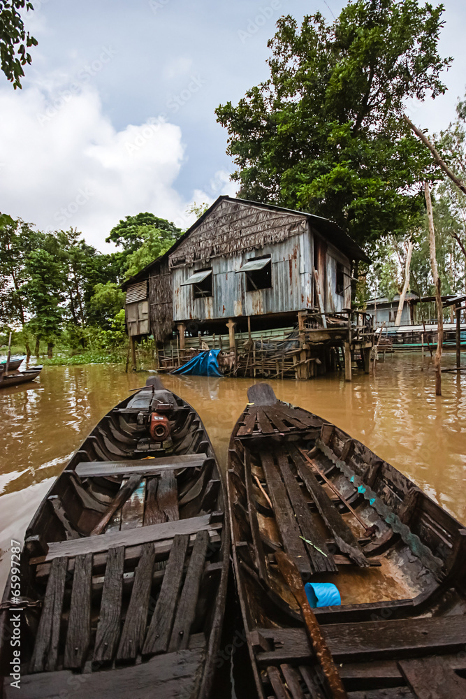 Mekong Delta Floating Village
