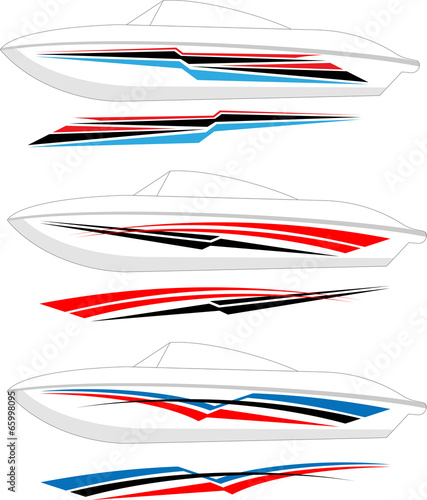 Boat Graphics, Stripe : Vinyl Ready