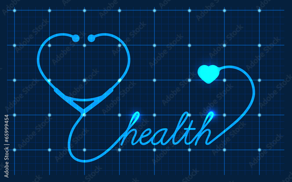 Medical Valentines symbol, vector Medical Valentines symbol, vector