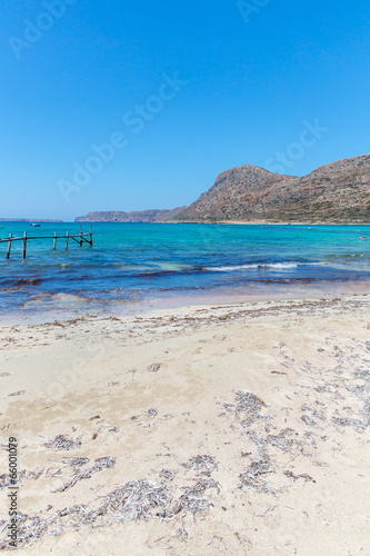 Fototapeta Naklejka Na Ścianę i Meble -  Gramvousa, island Crete, Greece. Balos beach.