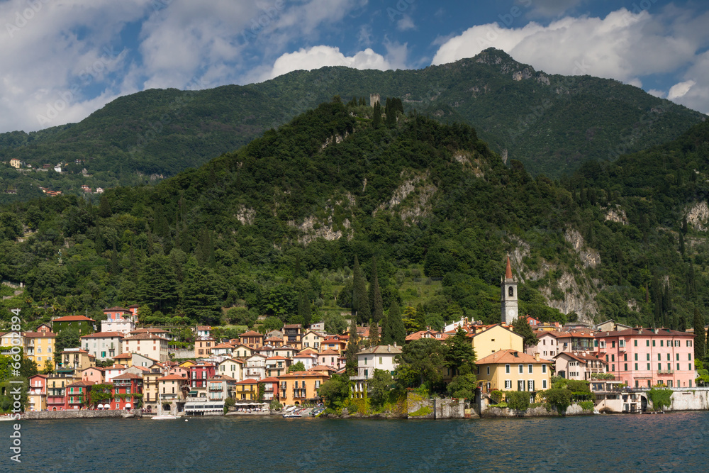 Medieval village Varenna a Lake Como