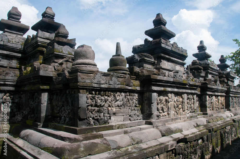 Obraz premium Details of Borobudur