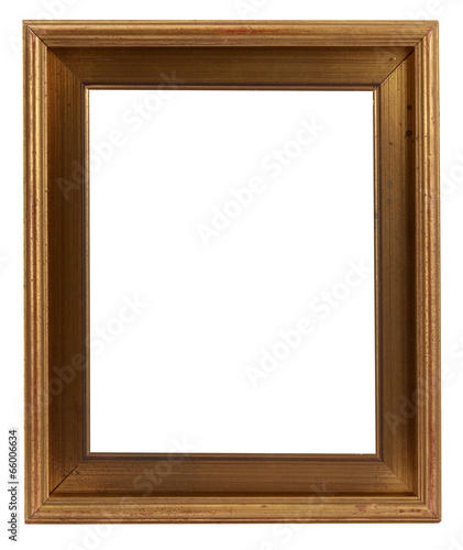 Plain wooden retro frame