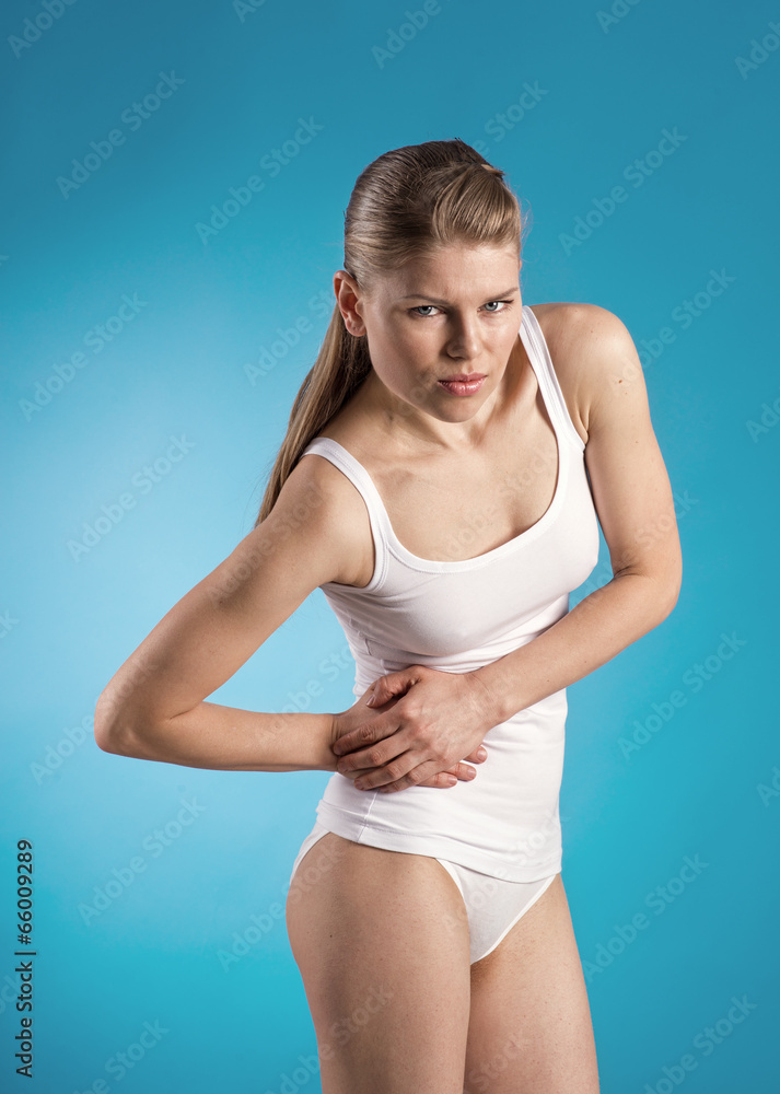 Fototapeta premium Abdominal pain.