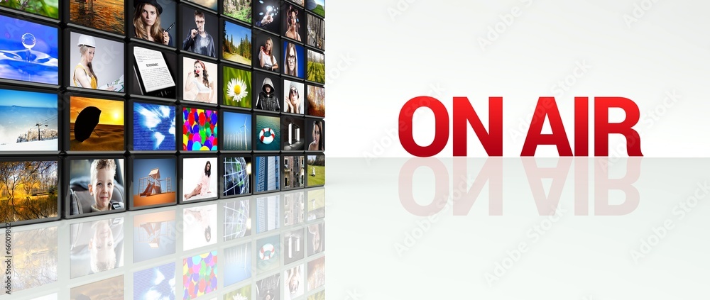Fotografie On Air video wall LCD TV panels