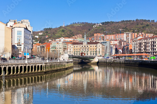Bilbao  Basque Country  Spain cityscape