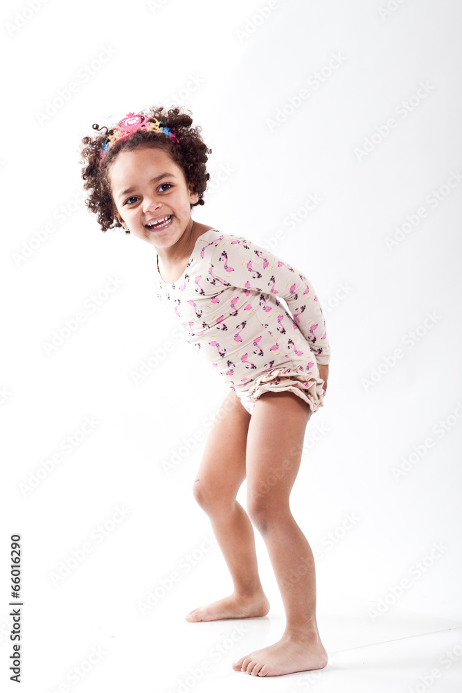 Little girl dancing Little girl dancing