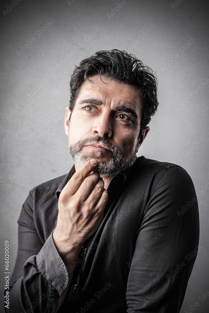 thoughtful man thoughtful man