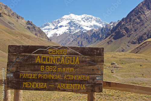 NP Aconcagua, Anden, Mendozza, Argentinien photo