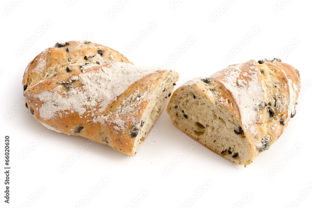 Italienisches Bauernbrot mit Oliven Italienisches Bauernbrot mit Oliven