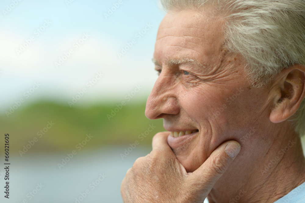 attractive senior man attractive senior man