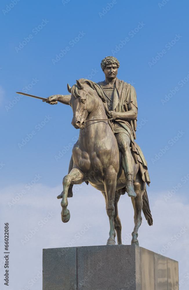 Obraz premium Jozef Poniatowski monument