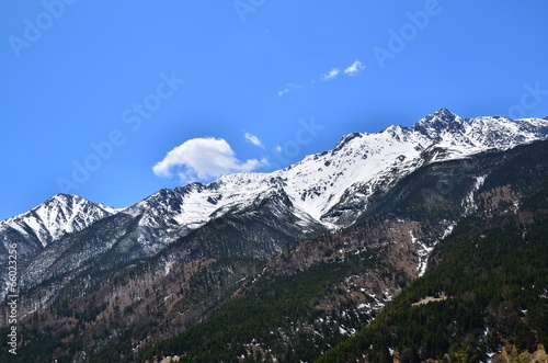 Wallpaper Mural Snow Mountain Range Torontodigital.ca