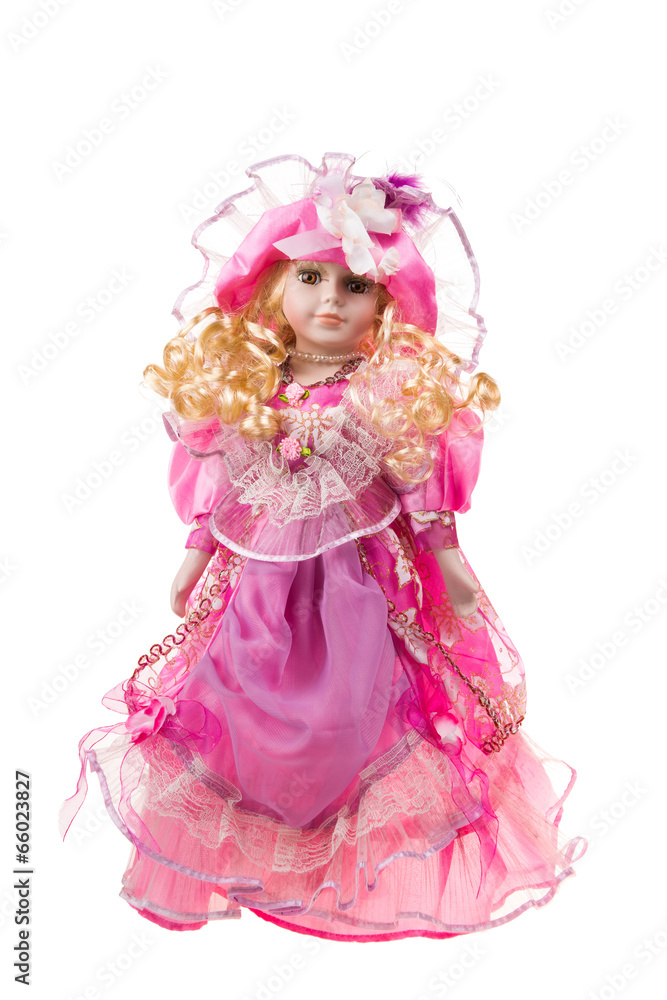 Beautiful large plastic doll