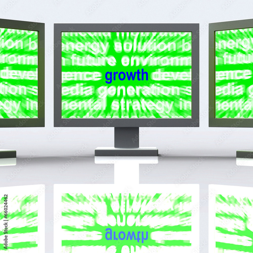 Growth Monitors Shows Progress Gain And Expansion Growth Monitors Shows Progress Gain And Expansion