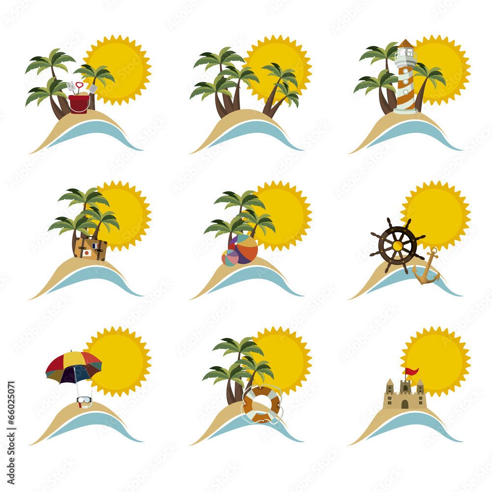 Obraz premium Summer design