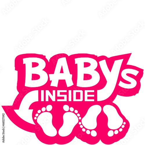 Babys Inside Zwillinge Zwei M  dchen