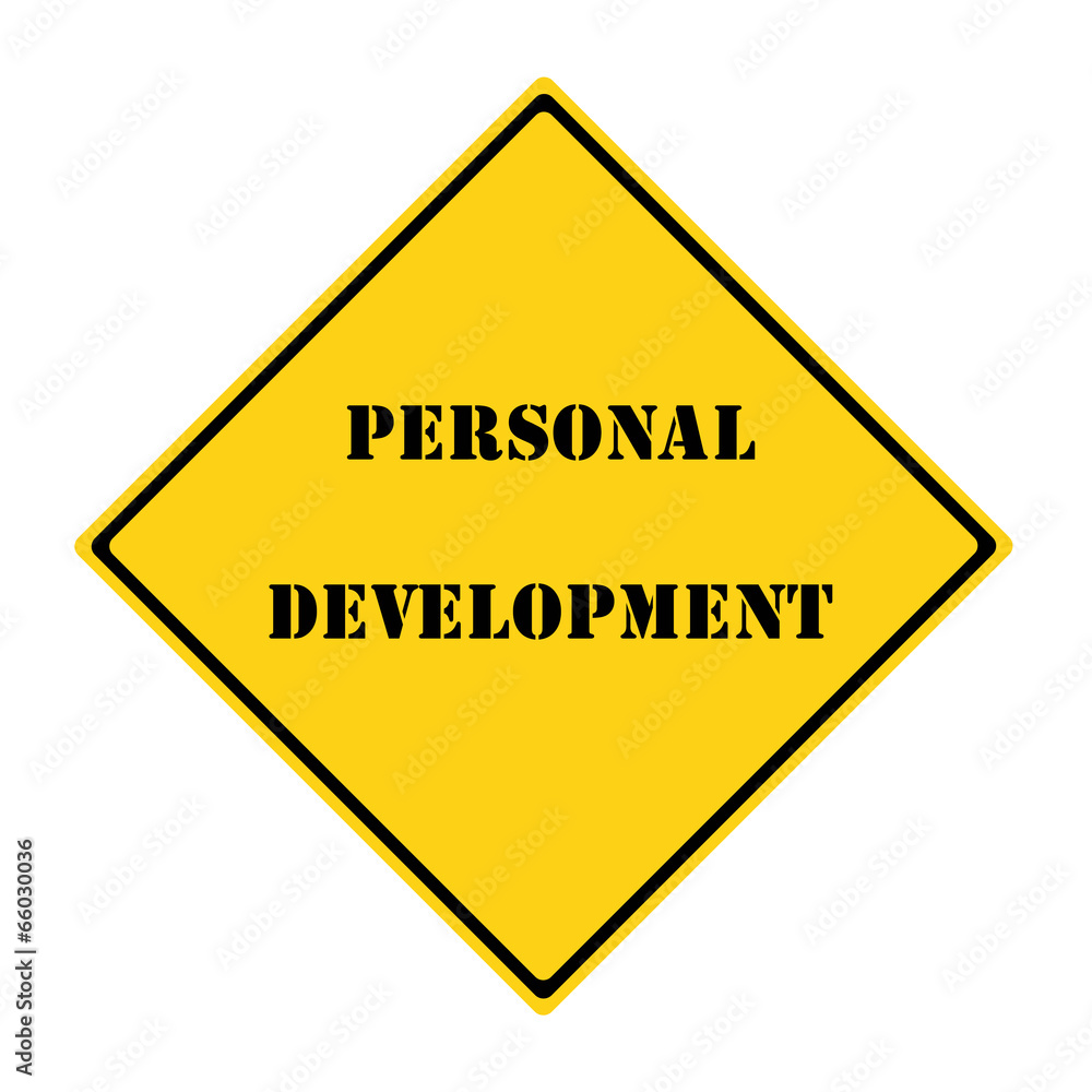 Personal Development Sign Personal Development Sign