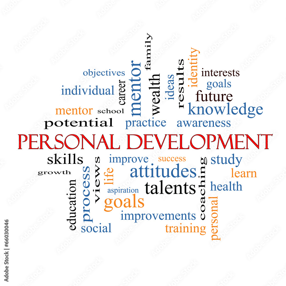 Personal Development Word Cloud Concept Personal Development Word Cloud Concept
