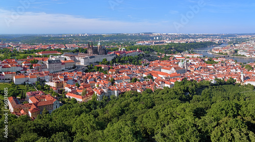 View of Prague Castle and Castle District