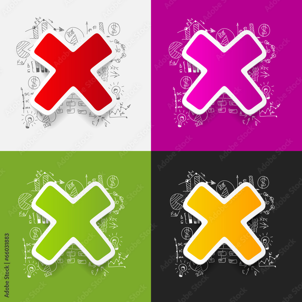 Drawing business formulas: cross Drawing business formulas: cross