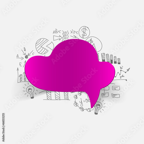 Drawing business formulas: bubble