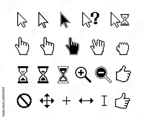 cursors icons