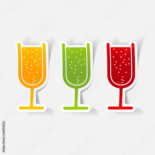 realistic design element: cocktail