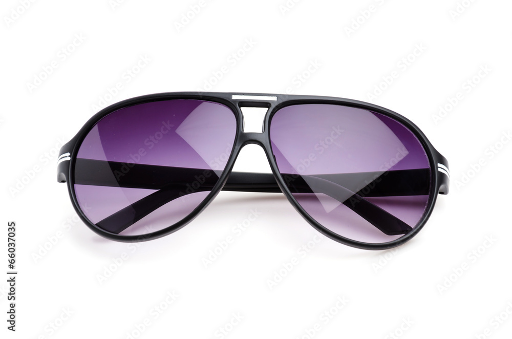 Sunglasses isolated white background Sunglasses isolated white background