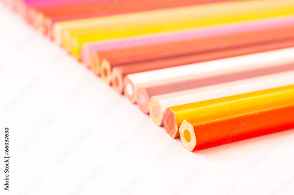 Fototapeta premium coloured pencil