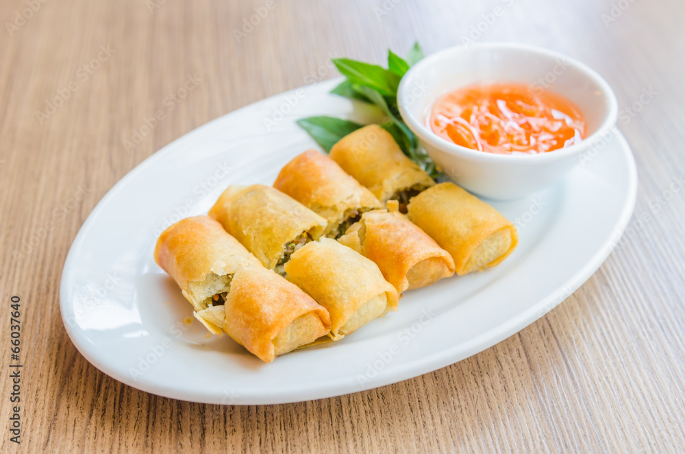 Fried Spring rolls Fried Spring rolls