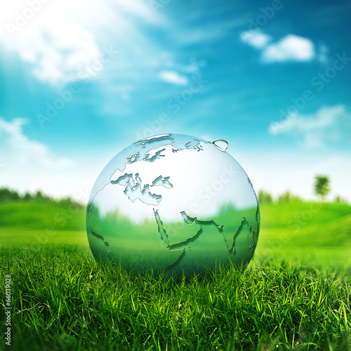 Clear Earth Concept. Abstract environmental backgrounds for your