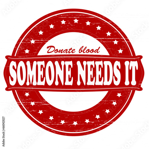 Someone needs it