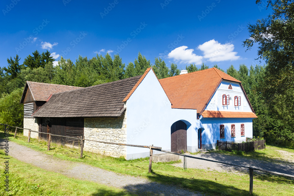 folk museum in Vesely Kopec, Czech Republic