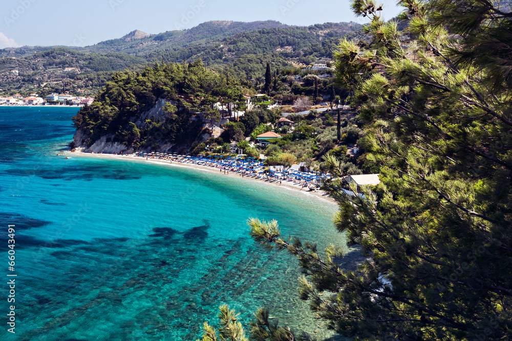 Lemonakia beach, Samos island, Greece