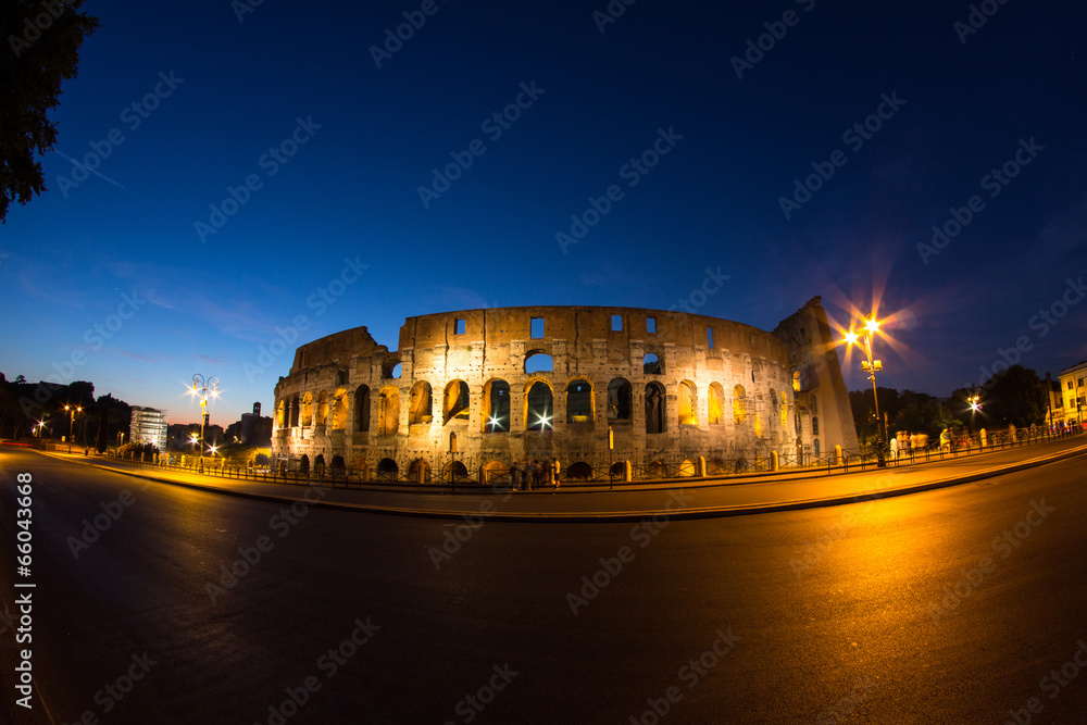 Colosseum By Night