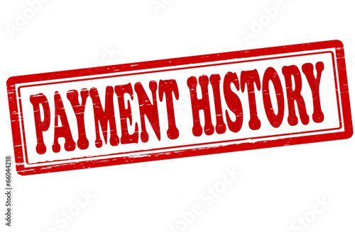 Payment history